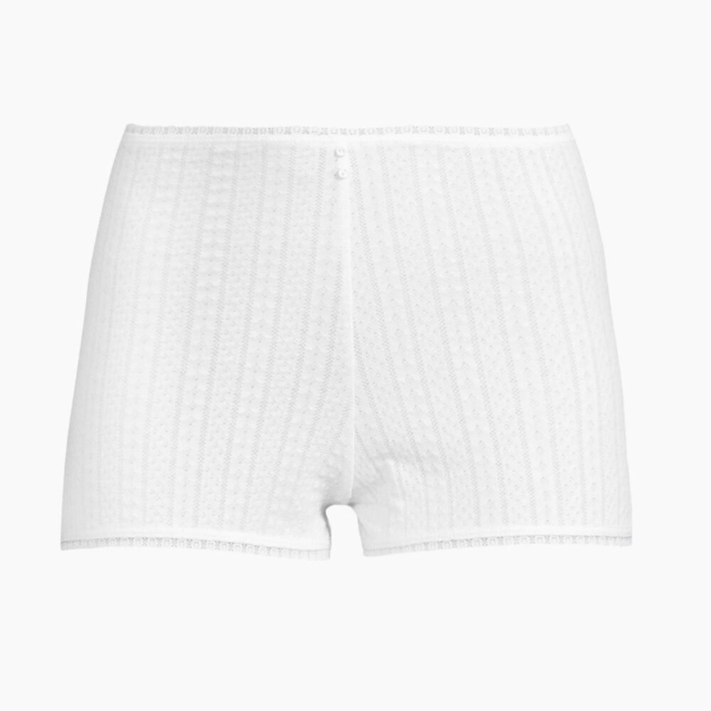 NWT Andine Pointelle Sleep Shorts, sz M